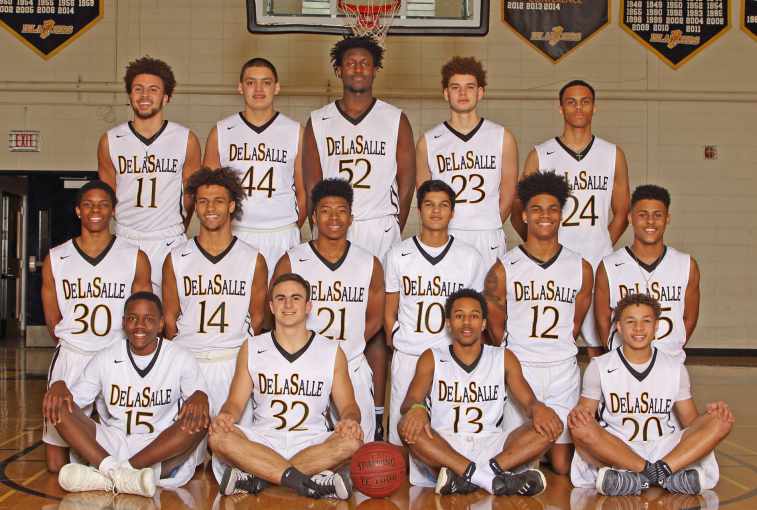 delasalle boys basketball team, one of the teams playing in the