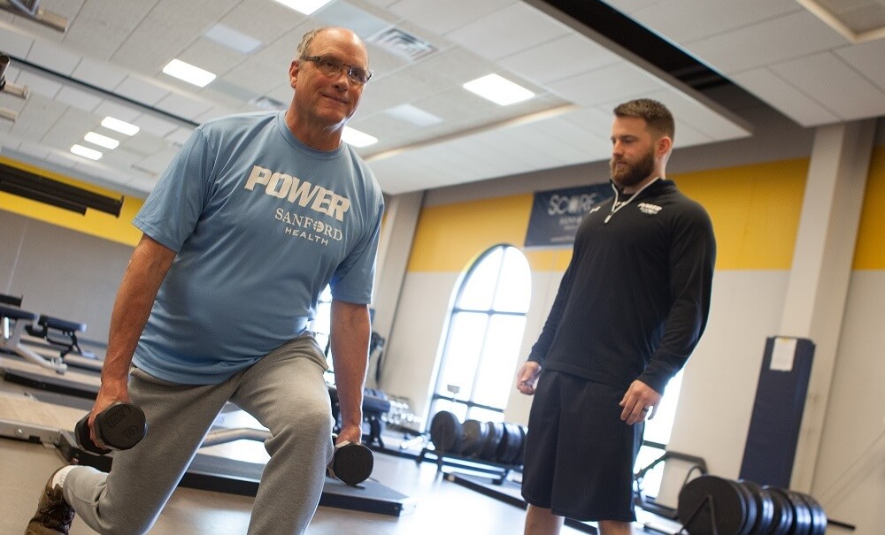 Veteran athlete finds rewards in aggressive therapy
