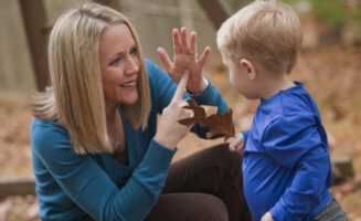 Baby sign language improves communication and bonding