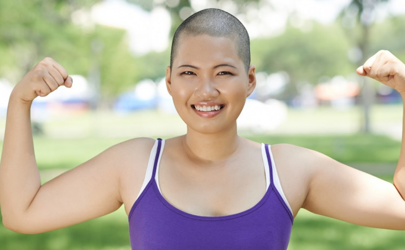 A cancer diagnosis can immediately influence your body image