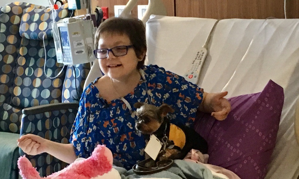 Pet therapy brightens day of Sanford Children’s patients
