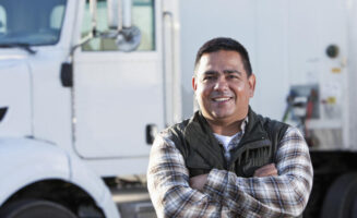 Regulations, diet, time away from family all stress truckers