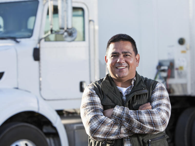 Regulations, diet, time away from family all stress truckers