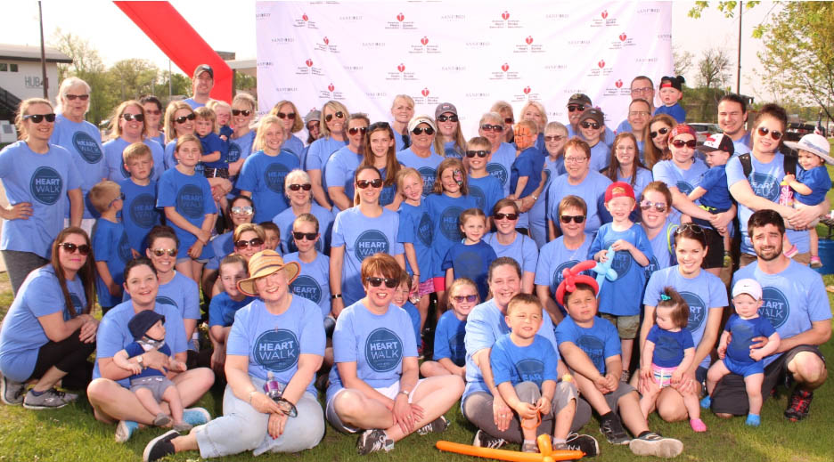Heart walks promote community awareness