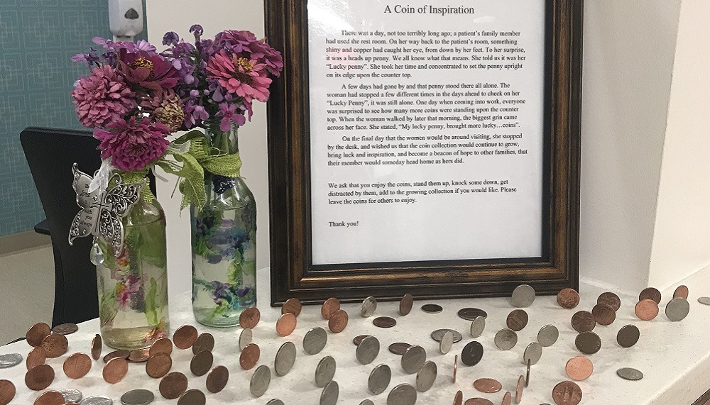 Lucky penny inspires hope for others