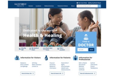 Sanford Health revamps its website and mobile app - Sanford Health News