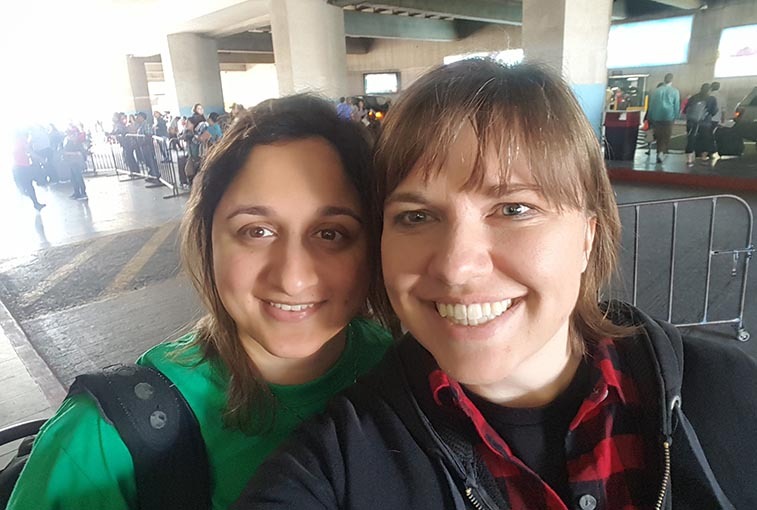 Sanford Health general surgeon Dr. BreAnn Neiger (right) volunteered this year on a weeklong medical mission trip to Guatemala.