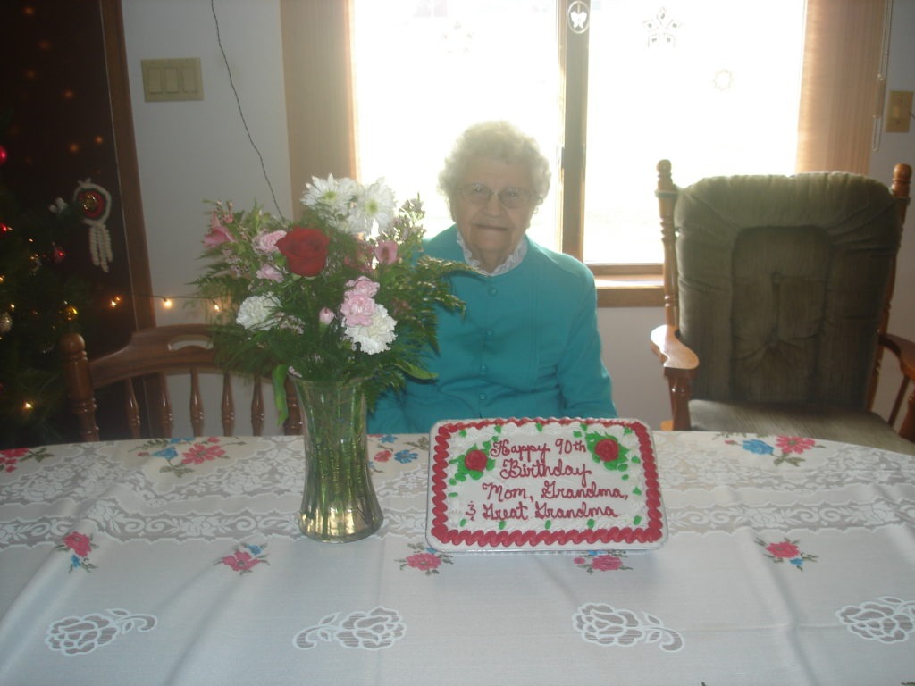 Gladys Buss died in December 2017 at the age of 95 at The Cottage in Luverne, Minn., one of Sanford Health's hospice care sites.