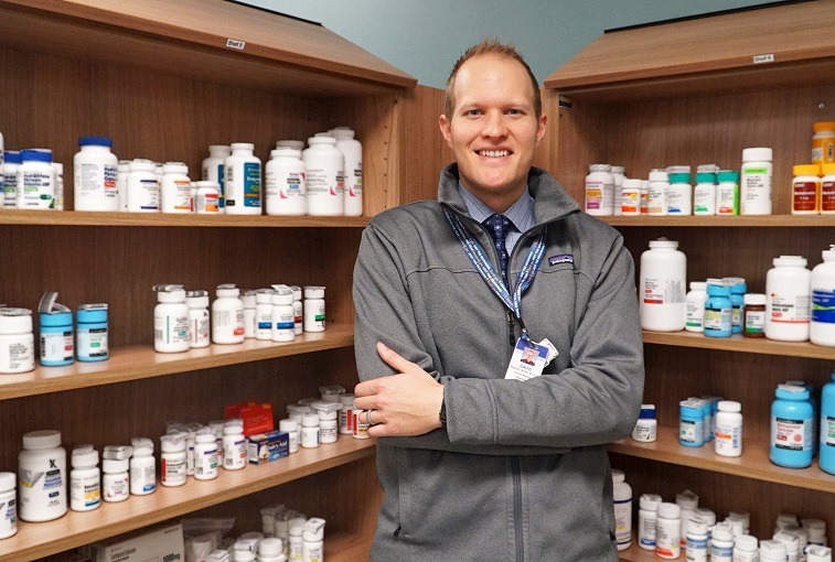 Dave Leedahl, Sanford pharmacy manager, was part of the team that evaluated the current literature to determine best practices for prevention of C. diff. 