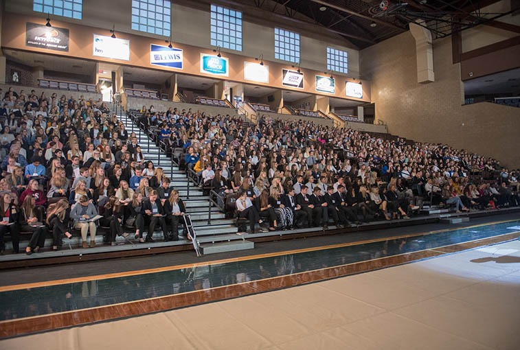 The South Dakota HOSA-Future Health Professionals state convention was held March 28-29 at the Sanford Pentagon. More than 750 high school students attended.