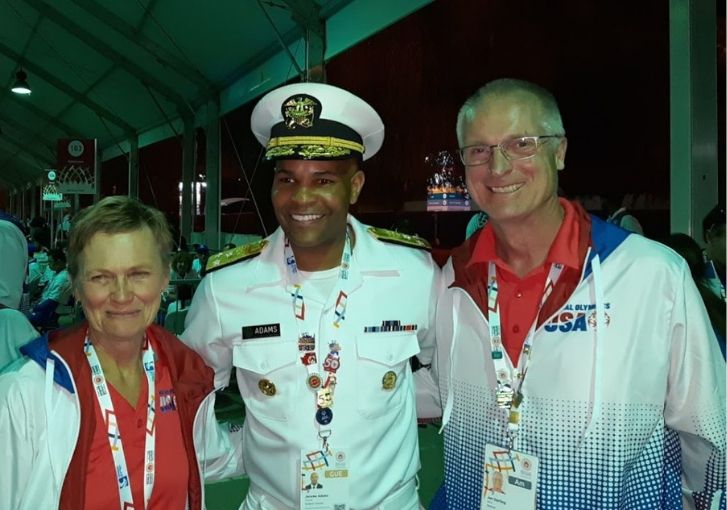 Sanford trainer assists at Special Olympics World Games