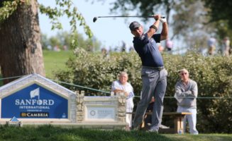 Scott McCarron at the Sanford International golf tournament.