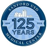 Sanford USD Medical Center logo: 125 years, 1894-2019