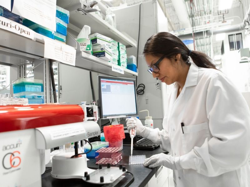 Research student benefits from engineering perspective