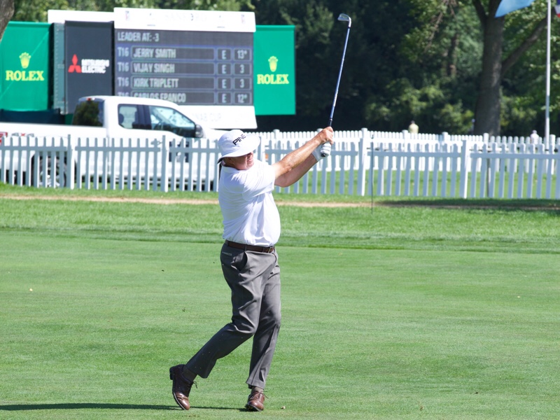 Triplett first-round leader at Sanford International