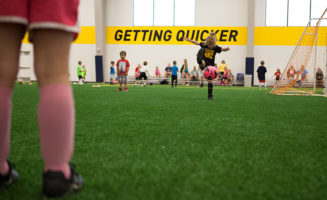 Youth soccer teams get more playtime in Sanford Fieldhouse