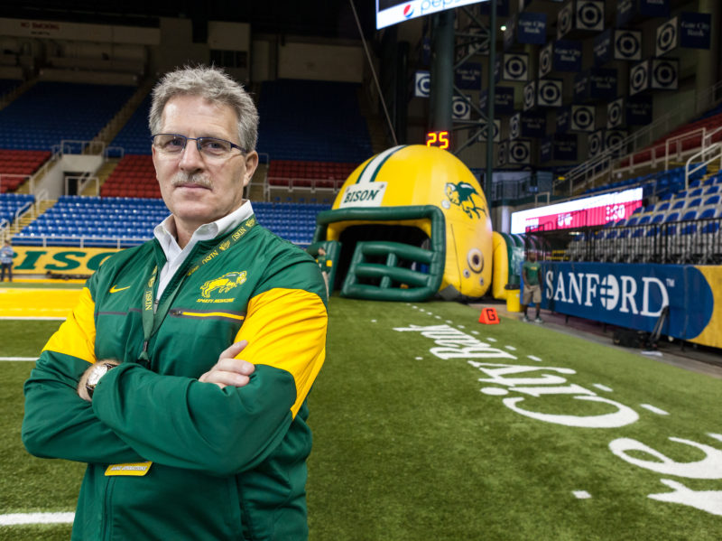 Sanford Health's Dr. Bruce Piatt has been the NDSU team physician for more than two decades. (Photo by Sanford Health)