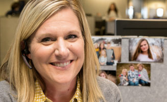 Return to workforce: Nikki Terveer worked part-time for 12 years while raising her children.
