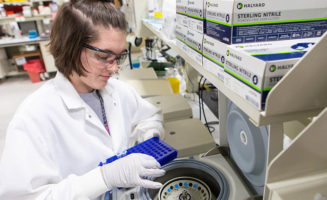 Cells — and fun — fill high school PROMISE Scholar’s summer