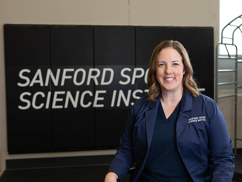 SLIDE SHOW: Lisa MacFadden is director of the Sanford Sports Science Institute in Sioux Falls. (Sanford Health photo)