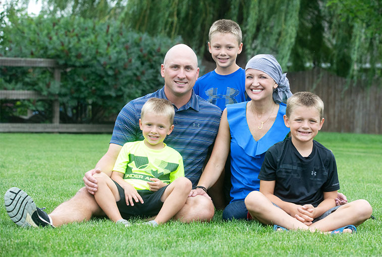 ‘I never thought breast cancer would hit me’