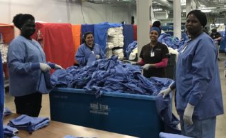 A look at Sanford laundry: Crew cleans 25,000 pounds a day