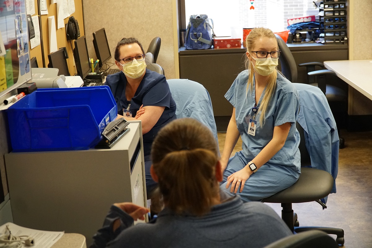 Hear from nurses inside a COVID-19 hospital unit