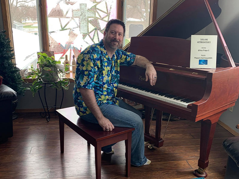 Soothing souls: Pianist writes song for health care workers