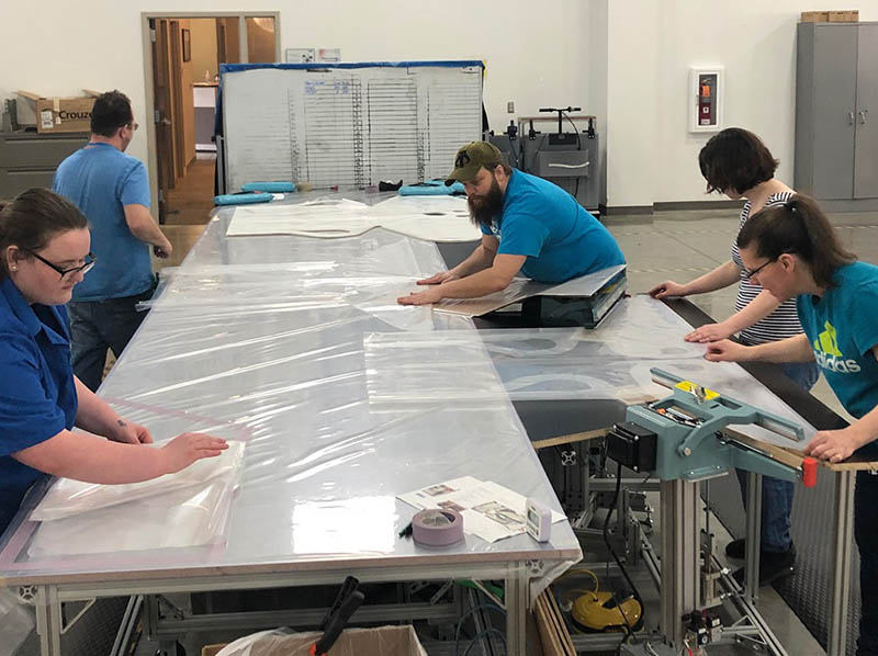 Raven Industries makes protective gowns for Sanford Health