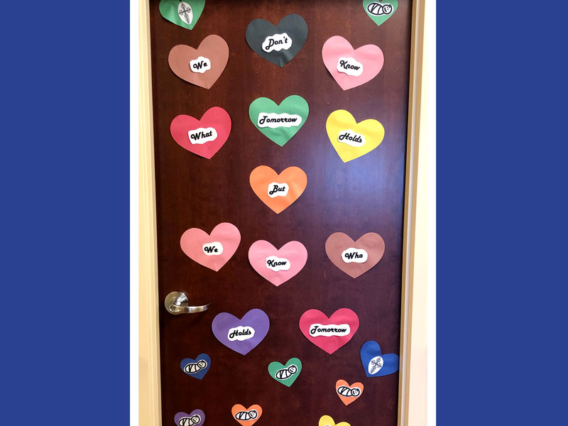 Sanford hospitals and clinics across the region have gotten involved in the #aworldofhearts movement, including Sioux Falls, Brookings and Aberdeen in South Dakota, and Fargo and Bismarck, North Dakota.