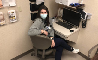Sanford LPN steps up for training to help during surge