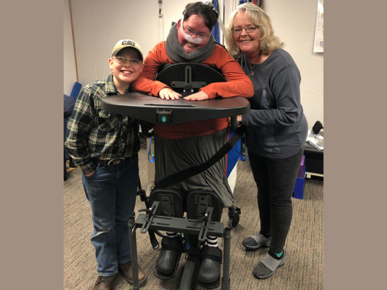 ALS patient can now make a stand at Sanford Chamberlain Sanford