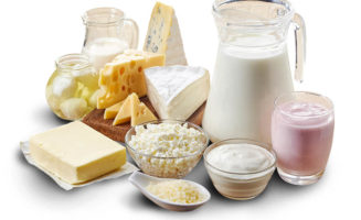 An array of dairy products is shown that can induce unpleasant symptoms in those with lactose intolerance