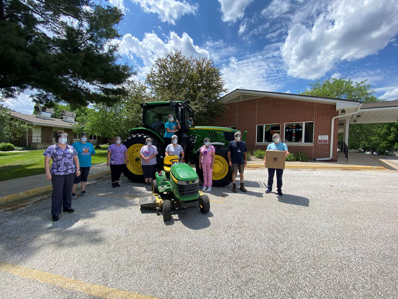 John Deere donation supports workers on the front lines