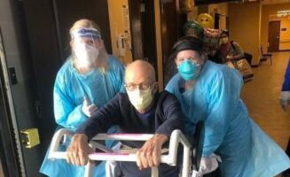 Bismarck man shares COVID journey after 29-day hospital stay