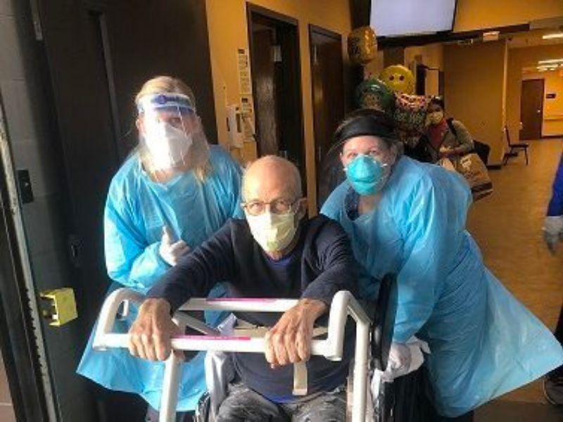 Bismarck man shares COVID journey after 29-day hospital stay