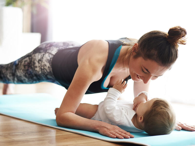 New parents can ask for help to de-stress