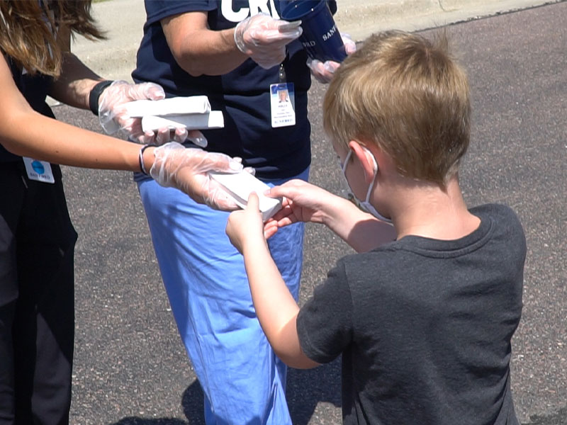 Sanford hosts ‘Thank You Drive Through’ ice cream socials
