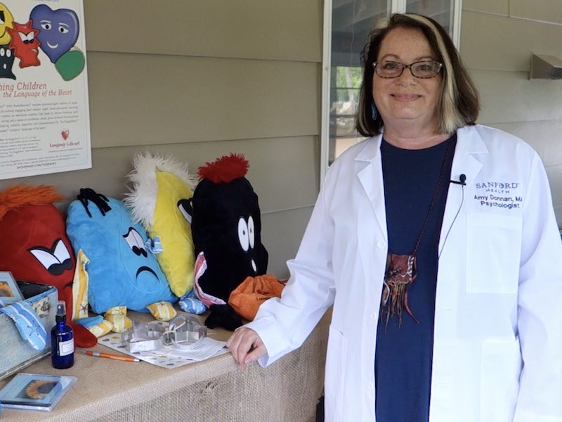 Psychologist invents toys to help children identify emotions