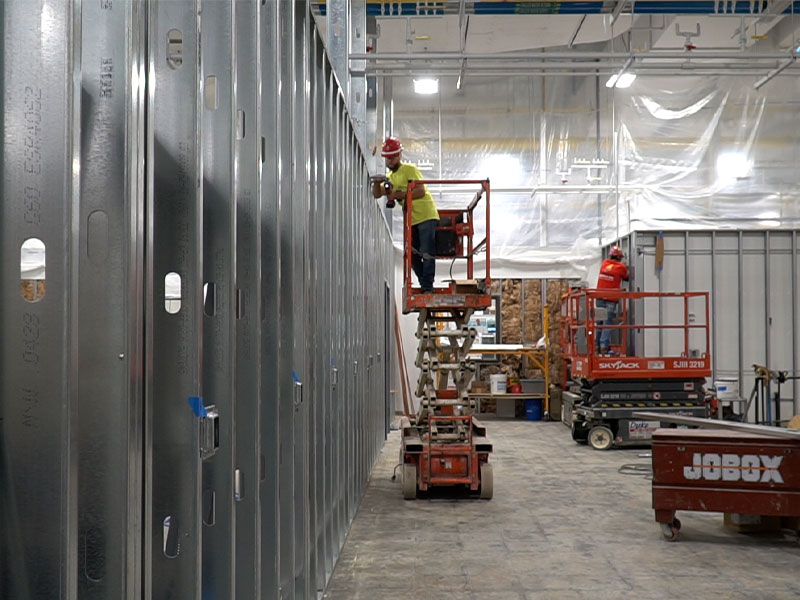 Sanford Lab adds 5,000 square feet to prepare for flu season