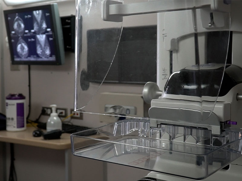 Safe, convenient mammograms: Tour a mobile screening unit