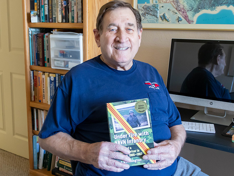 Veteran living at Good Samaritan Society wins literary award