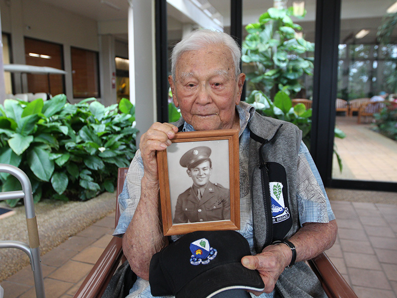 WWII veteran a cherished resident at Good Samaritan Society