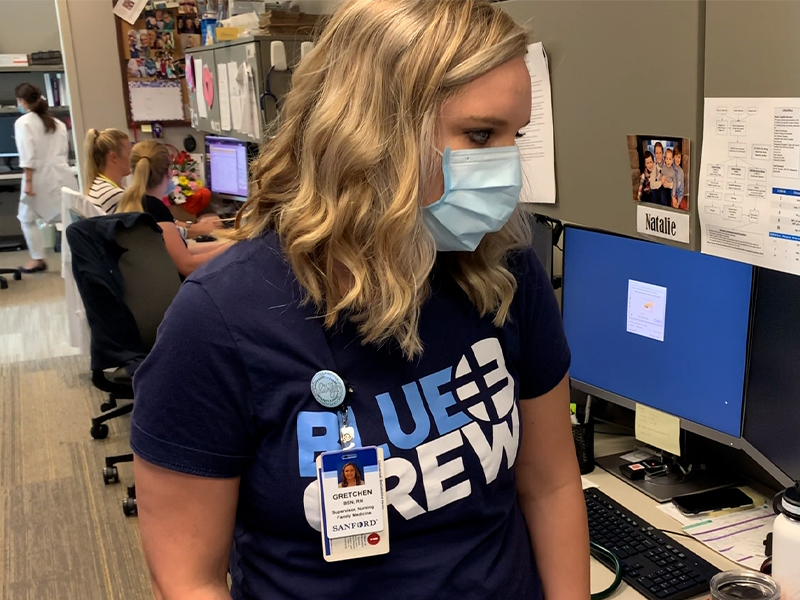 Nursing supervisor motivated by family and time as a patient