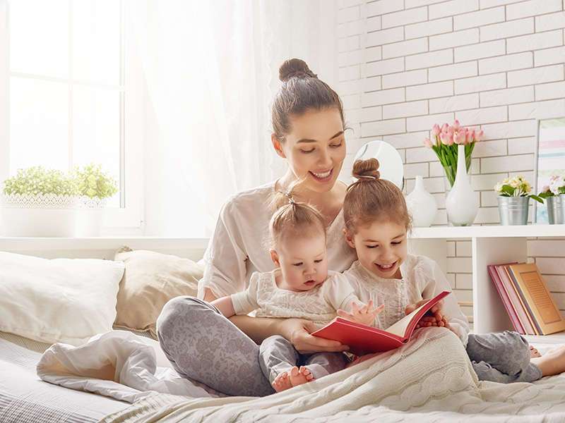 Read aloud to help your child learn to love books