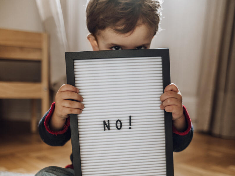 When your toddler’s top phrase is ‘No! I don’t want to!’