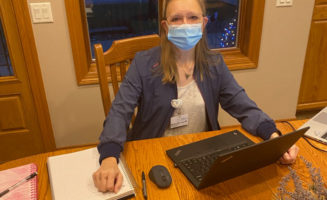 Nursing home nurse helps create a caring community