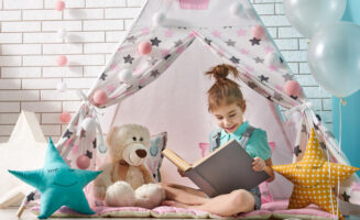 Create a reading space to enhance your child’s love of books
