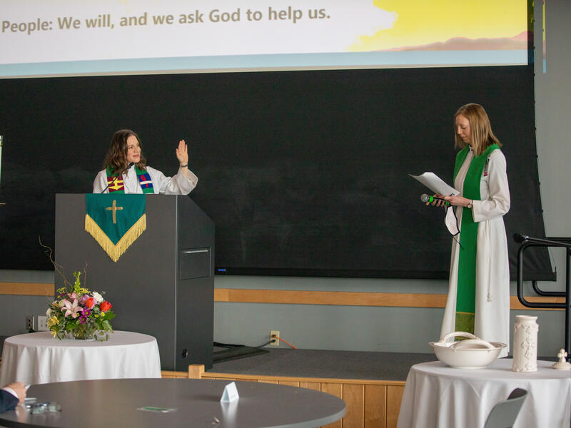 New senior pastor installation uplifting moment for Society