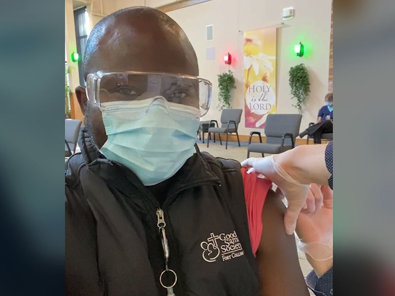 COVID-19 vaccine advocate shares his journey